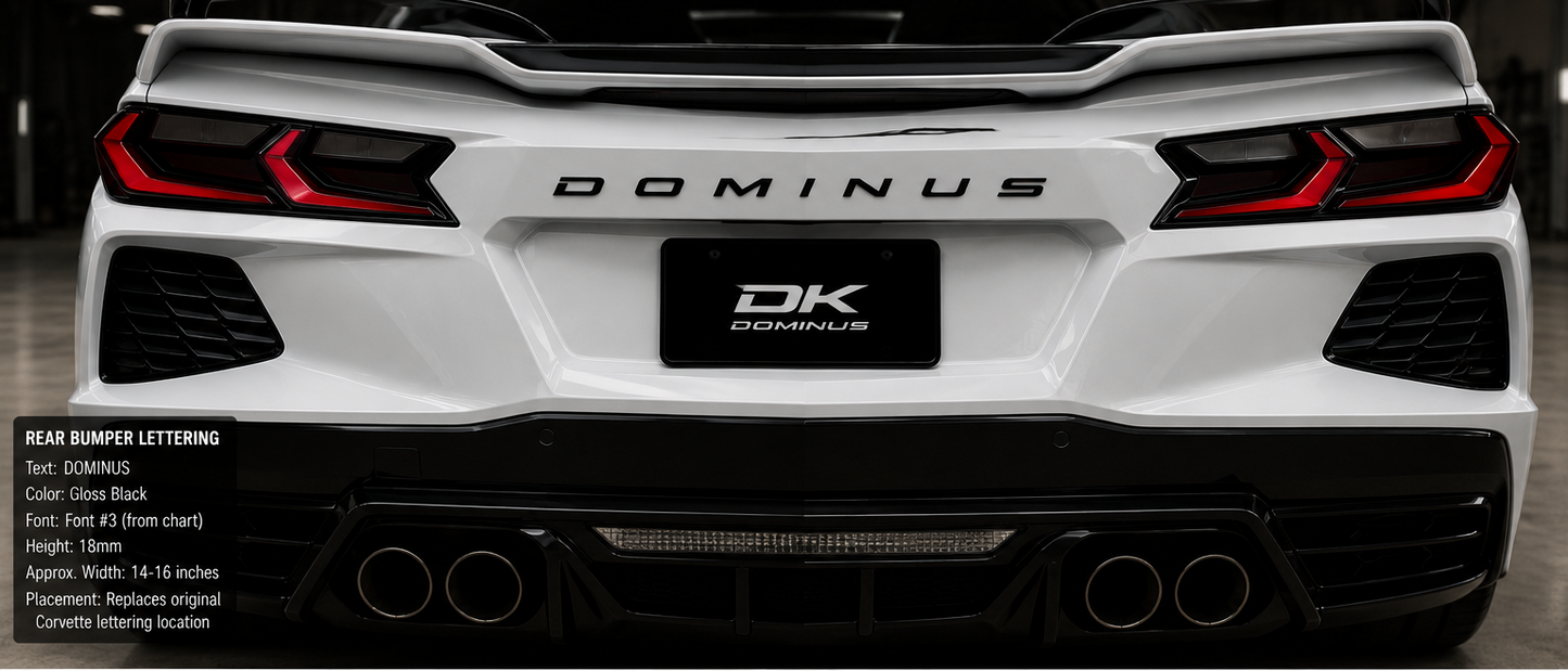 Corvette -DOMINUS+DK custom
