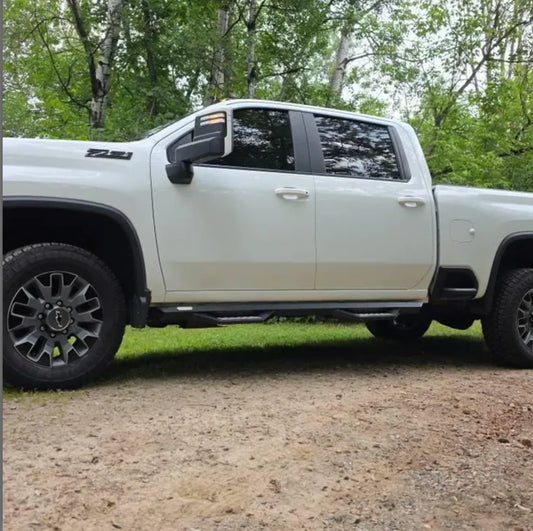 x4 Gloss Black Wheels Bowtie Overlay Chevy SILVERADO NOT VINYL