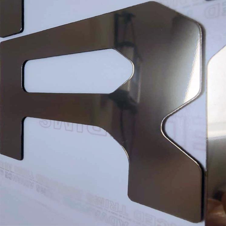 GOLD Raised Plastic Letters Inserts Toyota Tundra 2022 2023 2024 Tailgate