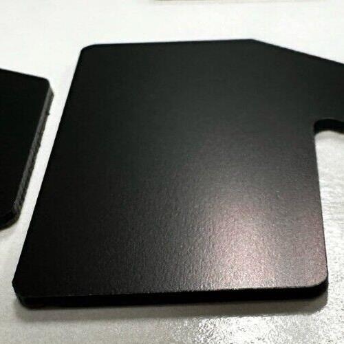 MATTE BLACK RAISED PLASTC TAILGATE LETTERS INSERT FOR TOYOTA TACOMA 2024 US MADE