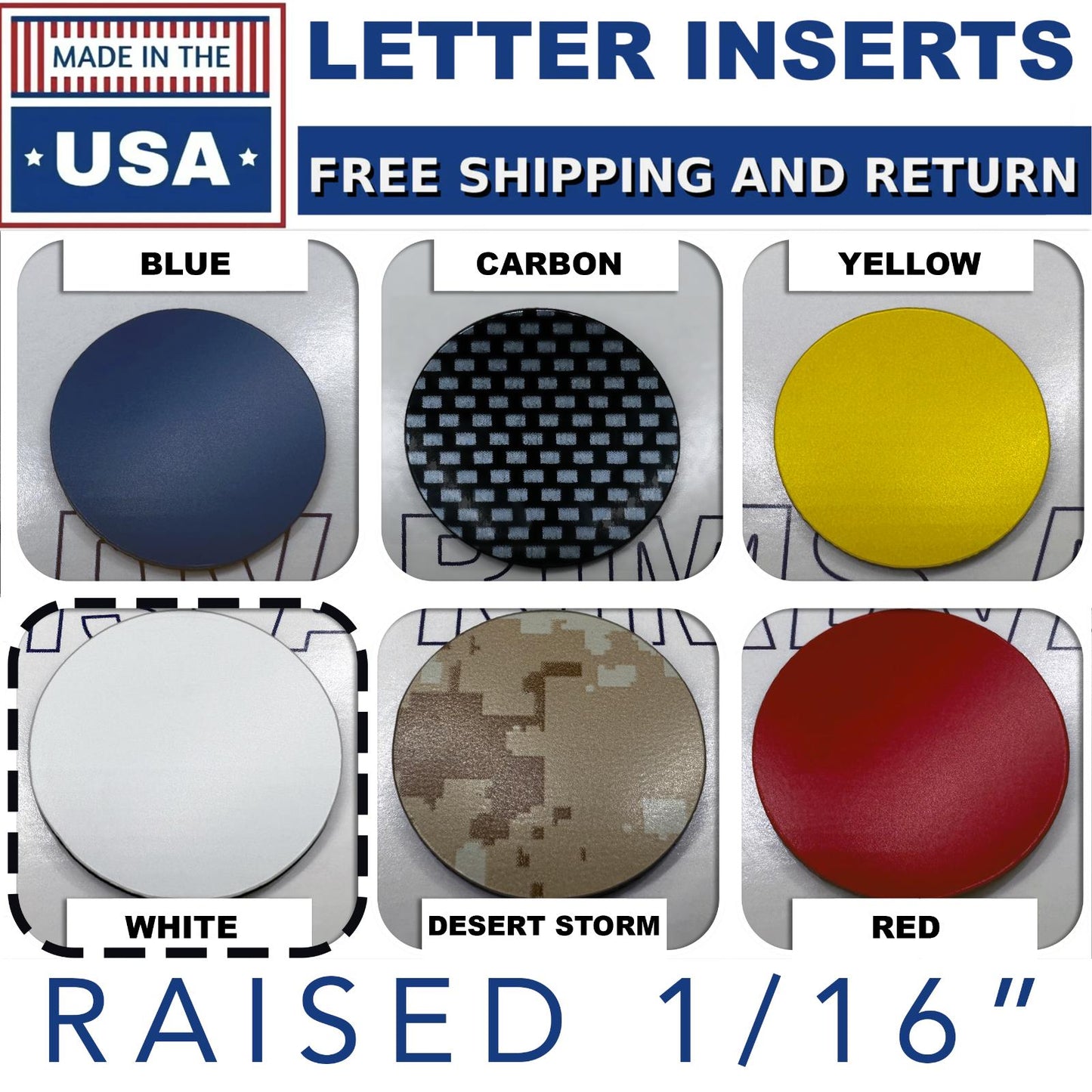Overlay Grill Letters Inserts 2022 2023 2024 Silverado White NOT VINYL