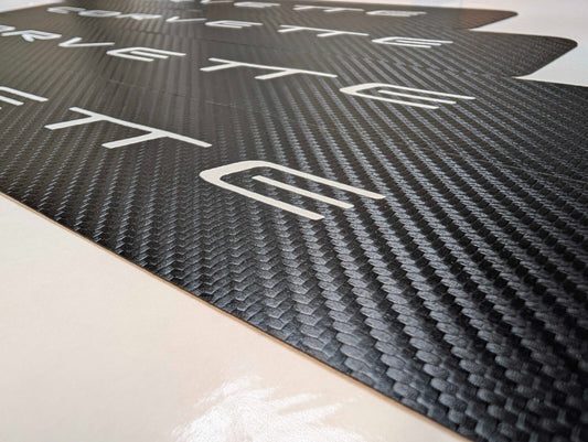 4Pcs Car Threshold Strip Door Plate Sill Scuff Cover Stickersff for CORVETTE C5