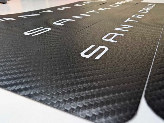 4Pcs Car Threshold Strip Door Plate Sill Scuff Cover Stickers for SANTA CRUZ