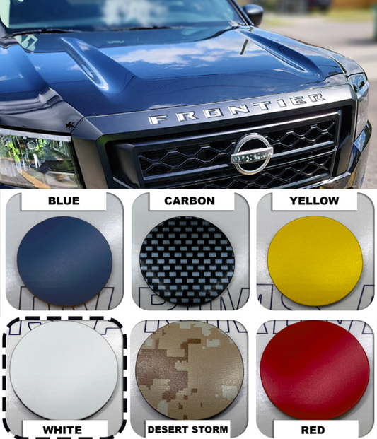 NISSAN FRONTIER BLANCO 2022 2023 PARRILLA DELANTERA ELEVADA LETRAS US MADE