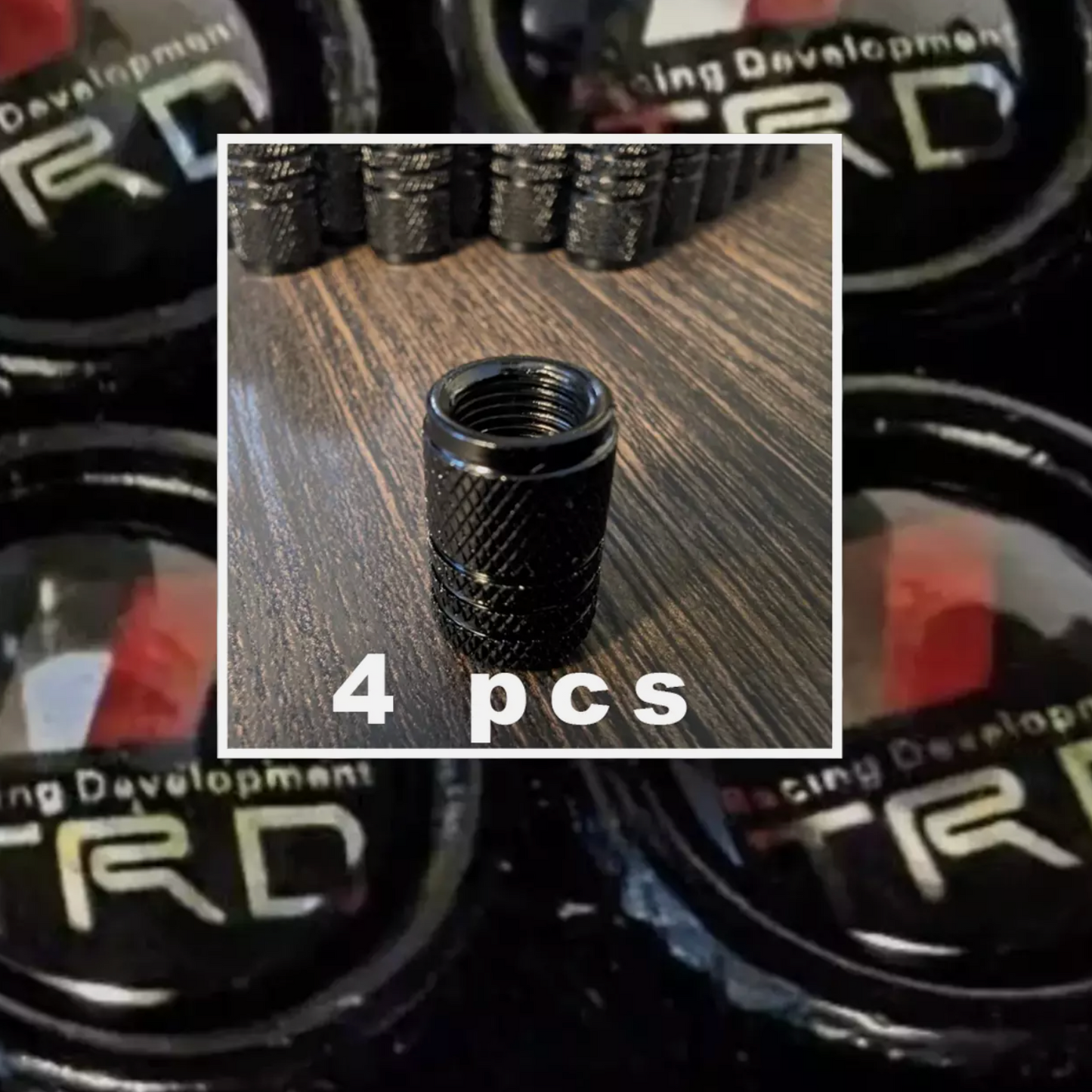 4x fits TRD Tire Valve Stem Caps For Car Truck