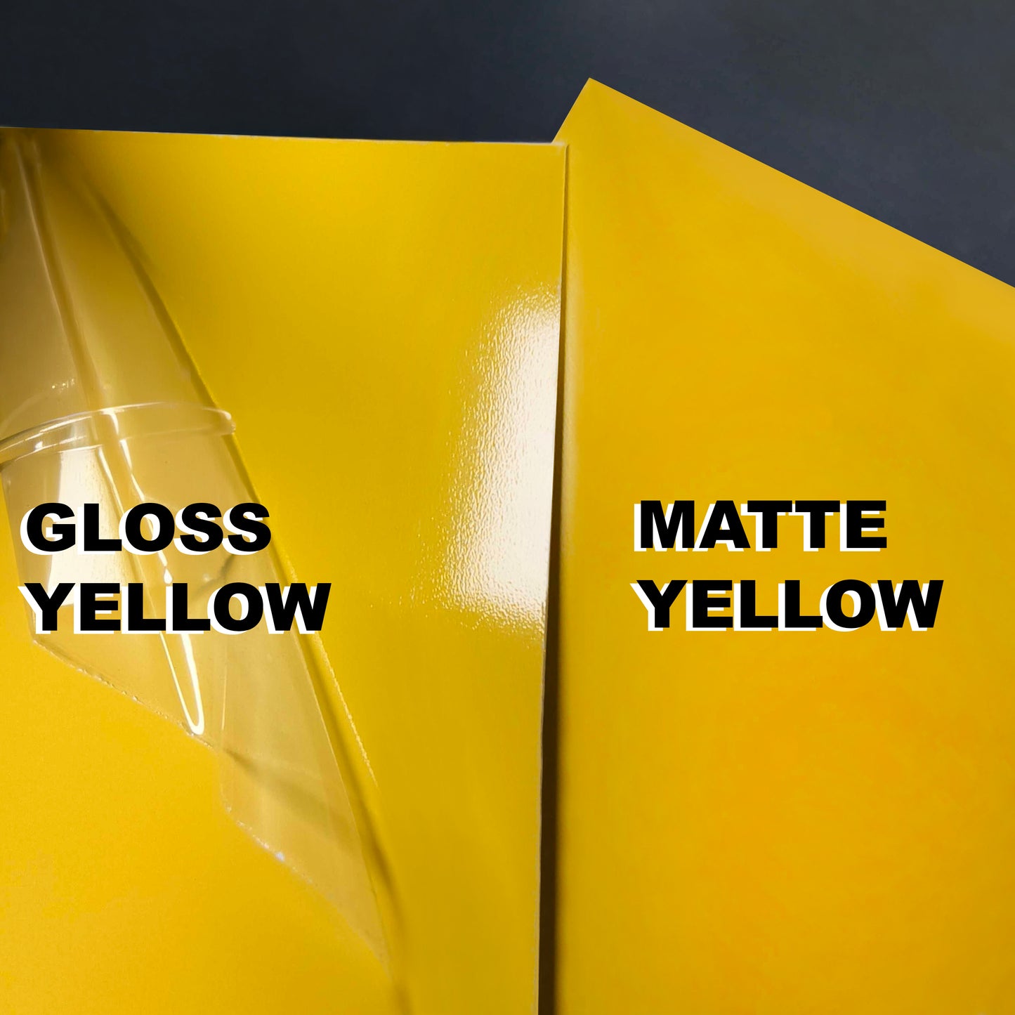 x2 2005-2007 C6 Corvette LS2 Engine Fuel Rail Cover YELLOW LETTERS not vinyl