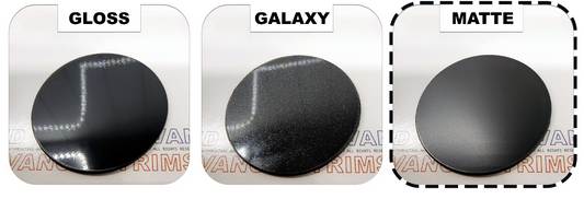 Capot de calandre avant Titan avec lettres en plastique noir mat, 2020 2021 2022 2023 2024