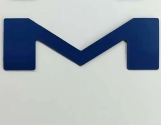 Lettres en plastique jaune "TACO" + BLEU "M + ROUGE "A" Tacoma 2016-2023 Hayon