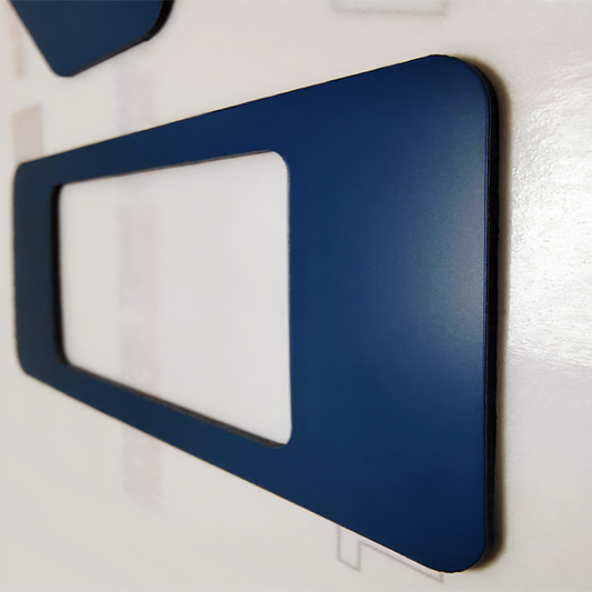 Blue Raised Plastic Tailgate Letters Inserts NEW CHEVY COLORADO 2023 2024