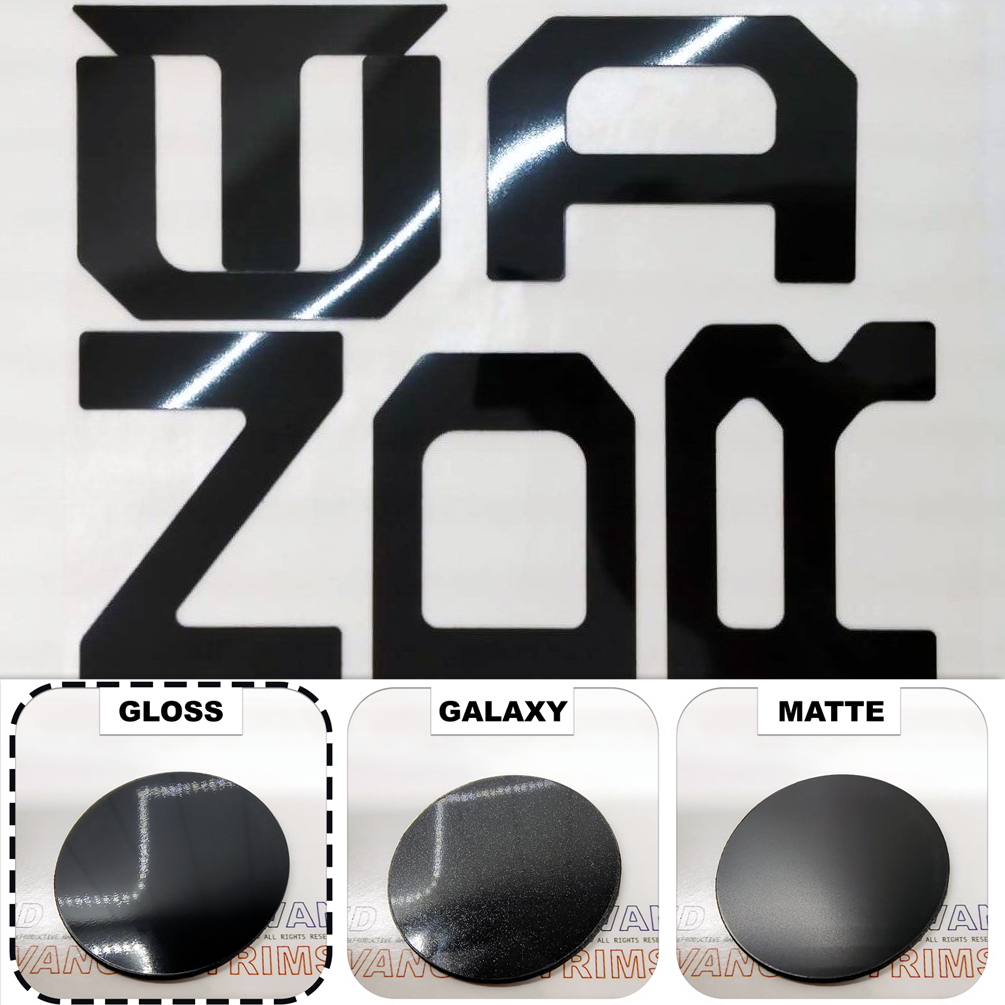 Set of 4: Gloss Black Tailgate + White TUNDRA & TRD Grill + White Dash Letters