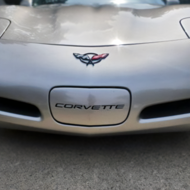 MATTE BLACK 1/16 RAISED LETTERS FOR C5 CORVETTE 97-2004 FRONT + REAR US MADE