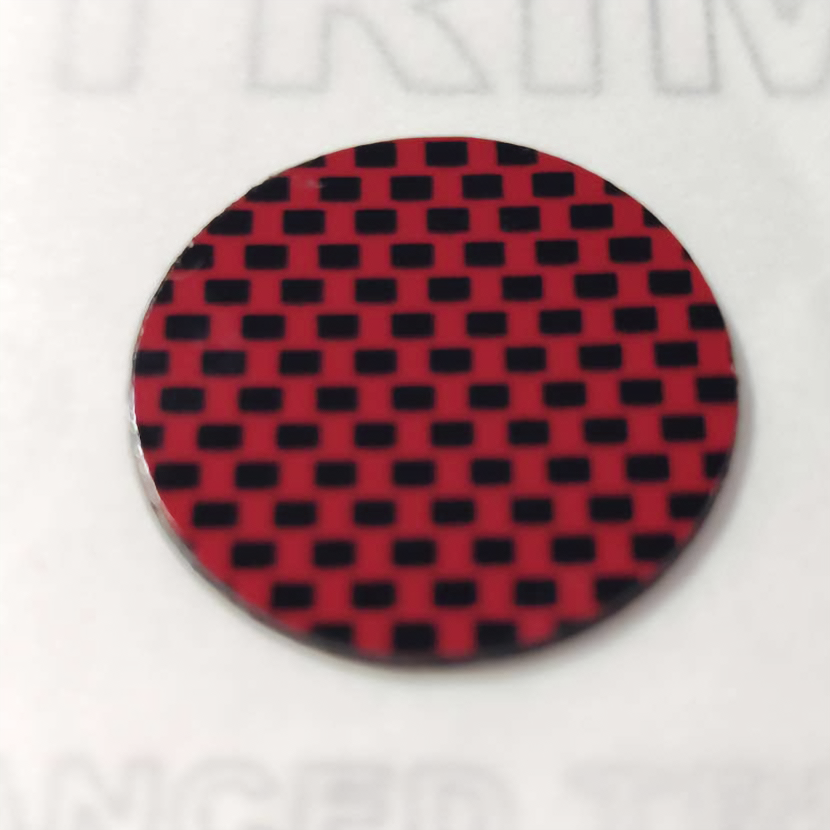 RED CARBON NISSAN FRONTIER 2022 2023 2024 RAISED FRONT GRILLE LETTERS US MADE