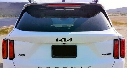 REAR 2022 - 2024 Kia Sorento Letters Plastic Overlay in Matte Black