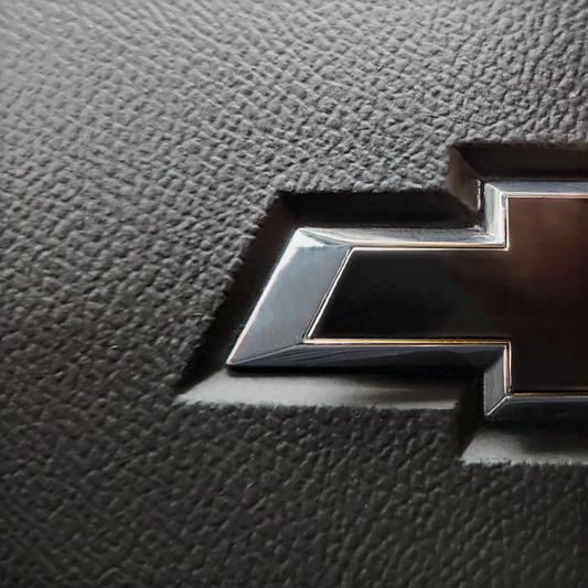 Gloss Black Steering Wheel Bowtie Overlay Chevy Equinox 2015-2025 NOT VINYL