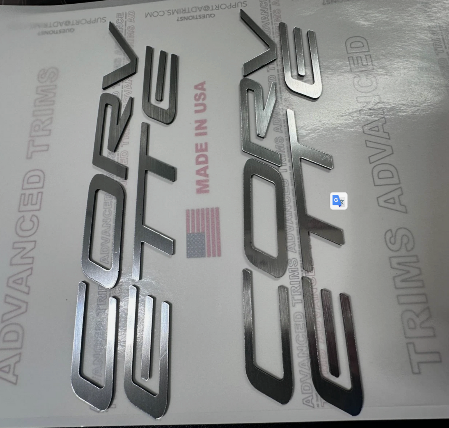 Plastic Letter Corvette C5 Fuel Rail Engine Covers 97-04 LS1 LS6 BRUSHED STEEL