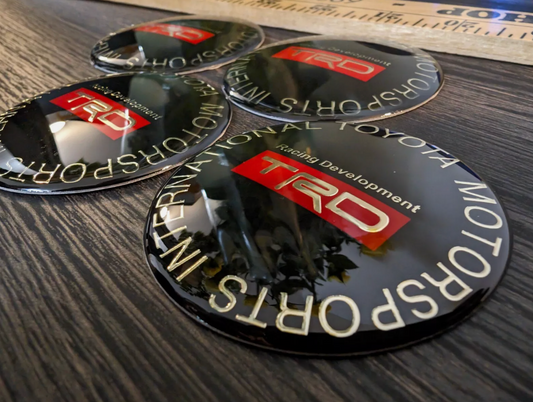 Central Wheel Caps fits TRD Hubcap 4pcs [2 1/8 inches]