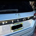 Letras PILOT CROMADAS Emblema PLÁSTICO Portón Trasero Honda Pilot 2023 2024